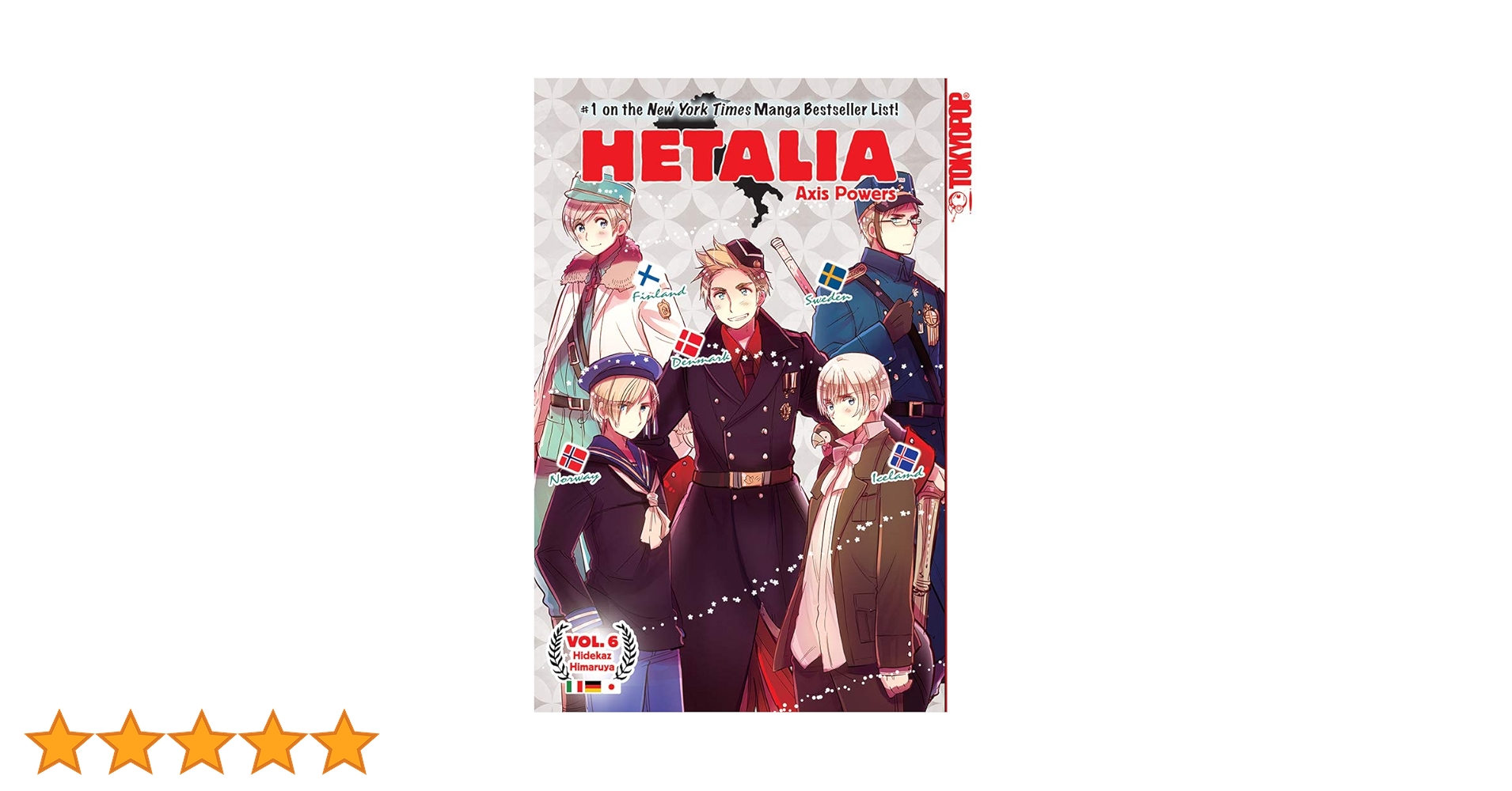 ヘタリアAXIS POWERS1-6巻（2-6特装限定版）全巻完結★日丸屋秀和④ ヘタリアAXIS POWERS1-6巻（2-6特装版）全巻完結セット日丸屋